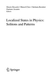 Cover of Localized States in Physics: Solitons and Patterns by Orazio Descalzi