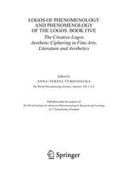 Front cover of Logos of phenomenology and phenomenology of the logos by World Congress of Phenomenology (3rd 2004 Oxford, England)