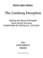 Cover of Lomborg's deception by Howard Friel