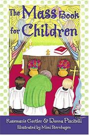 Front cover of The Mass book for children by Rosemarie Gortler