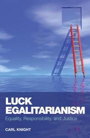 Cover of Luck egalitarianism by Carl Knight