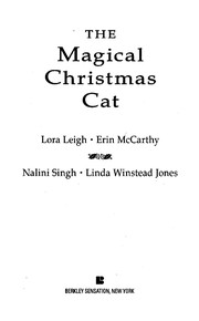 Front cover of The magical Christmas cat by Lora Leigh