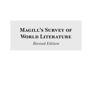 Front cover of Magill's survey of world literature by Steven G. Kellman