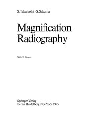 Front cover of Magnification Radiography by Shinji Takahashi