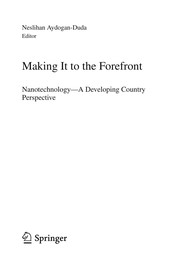 Cover of Making It to the Forefront by Neslihan Aydogan-Duda