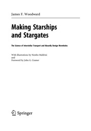 Front cover of Making Starships and Stargates by James F. Woodward