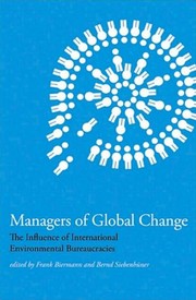Front cover of Managers of global change by Frank Biermann