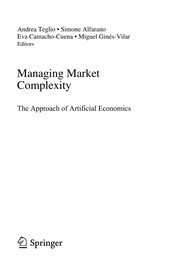 Cover of Managing Market Complexity by Andrea Teglio