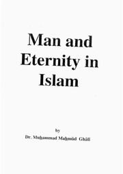 Cover of Man and eternity in Islam by Mohammad Mahmoud Ghali
