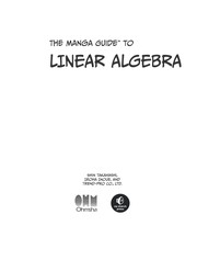 Front cover of The Manga Guide to Linear Algebra by Shin Takahashi