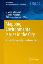 Cover of Mapping environmental issues in the city by Sébastien Caquard