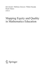 Front cover of Mapping Equity and Quality in Mathematics Education by Bill Atweh
