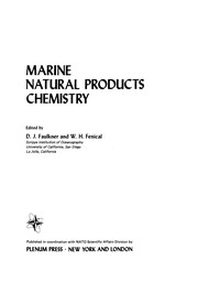 Front cover of Marine Natural Products Chemistry by D. J. Faulkner