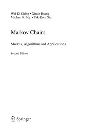 Cover of Markov Chains by Wai-Ki Ching