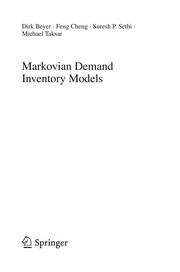 Cover of Markovian Demand Inventory Models by Dirk Beyer
