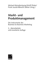 Cover of Markt- und Produktmanagement by Michael Kleinaltenkamp