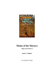 Front cover of Masks of the Martyrs (Rings of the Master, Book 4) by Jack L. Chalker