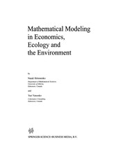 Cover of Mathematical Modeling in Economics, Ecology and the Environment by Natali Hritonenko