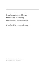 Front cover of Mathematicians fleeing from Nazi Germany by R. Siegmund-Schultze