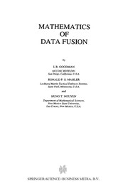 Front cover of Mathematics of Data Fusion by I. R. Goodman