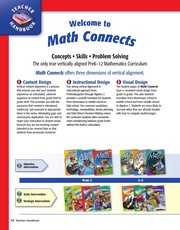 Front cover of Math triumphs by Glencoe/McGraw-Hill