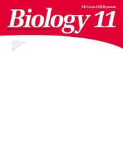 Front cover of McGraw-Hill Ryerson biology 11 by Donald I. Galbraith