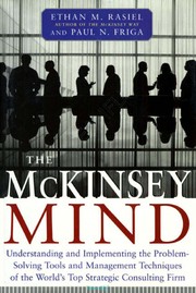Cover of The McKinsey mind by Ethan M. Rasiel