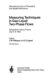 Cover of Measuring Techniques in Gas-Liquid Two-Phase Flows by J. M. Delhaye