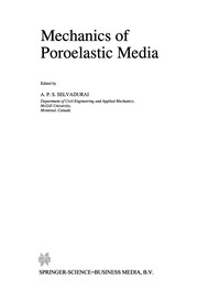 Front cover of Mechanics of Poroelastic Media by A. P. S. Selvadurai