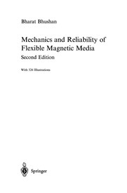 Cover of Mechanics and Reliability of Flexible Magnetic Media by Bharat Bhushan