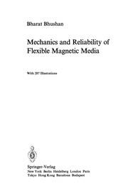 Cover of Mechanics and Reliability of Flexible Magnetic Media by Bharat Bhushan