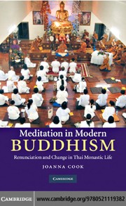 Front cover of Meditation in modern Buddhism by Joanna Cook