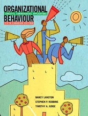Front cover of Organizational Behaviour: Concepts, Controversies, Applications, Fifth Canadian Edition with MyOBLab (5th Edition) by Nancy Langton