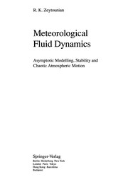 Front cover of Meteorological fluid dynamics by R. Kh Zeytounian