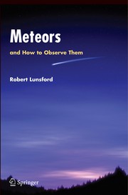 Front cover of Meteors and how to observe them by Robert Lunsford