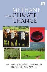 Cover of Methane and climate change by Pete Smith