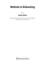 Cover of Methods in biobanking by Joakim Dillner