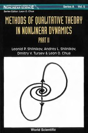 Front cover of Methods of qualitative theory in nonlinear dynamics by Leonid P. Shilnikov