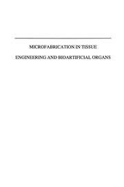 Front cover of Microfabrication in Tissue Engineering and Bioartificial Organs by Sangeeta Bhatia