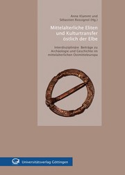 Cover of Mittelalterliche Eliten und Kulturtransfer östlich der Elbe by Anne Klammt
