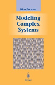 Cover of Modeling complex systems by Nino Boccara