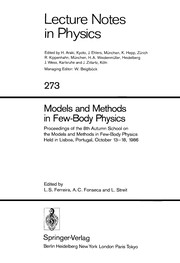 Cover of Models and Methods in Few-Body Physics by L. S. Ferreira