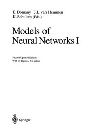 Front cover of Models of Neural Networks I by Eytan Domany