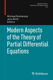 Front cover of Modern Aspects of the Theory of Partial Differential Equations by Michael Ruzhansky