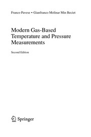 Cover of Modern Gas-Based Temperature and Pressure Measurements by Franco Pavese
