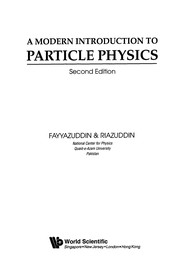 Cover of A modern introduction to particle physics by Fayyazuddin
