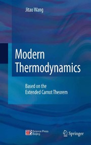 Front cover of Modern Thermodynamics by Jitao Wang