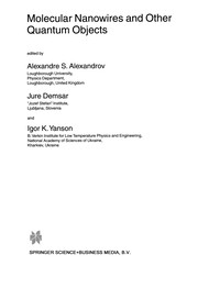 Front cover of Molecular Nanowires and Other Quantum Objects by Alexandre S. Alexandrov