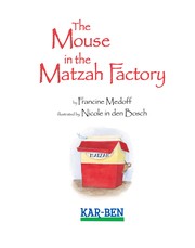 Front cover of The mouse in the matzah factory by Francine Medoff