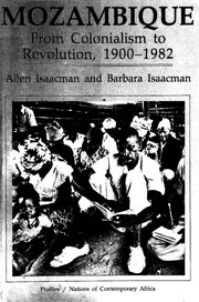 Front cover of Mozambique by Allen F. Isaacman